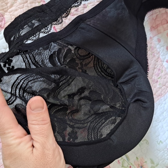 Glamorise 46C front closure underwire bra New, Black - Picture 14 of 17